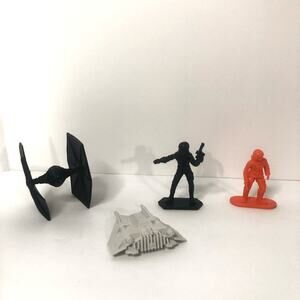 star wars command army epic assault figures lot of 4 replacements cake toppers‎